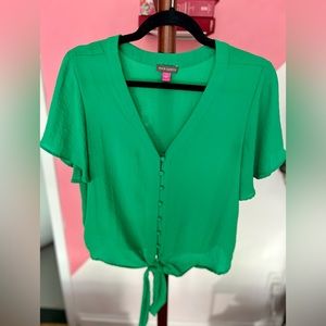 Green Vince Camuto Top